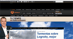 Desktop Screenshot of eltiempo.antena3.com